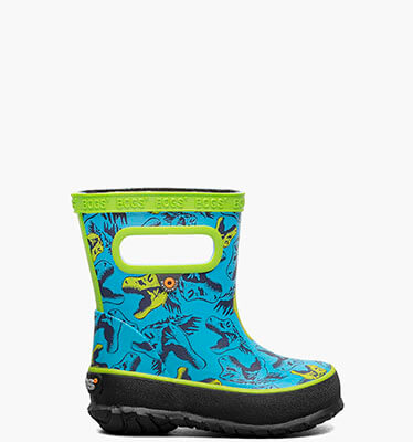 Skipper Cool Dinos Kids' Rain Boots in Electric Blue for $29.90
