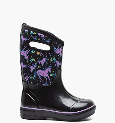Classic II Unicorn  Kids' Winter Boots in Black Multi for $69.90