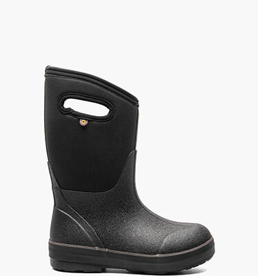 Classic II Wide Solid Kids' 3 Season Boots in Black for $85.00