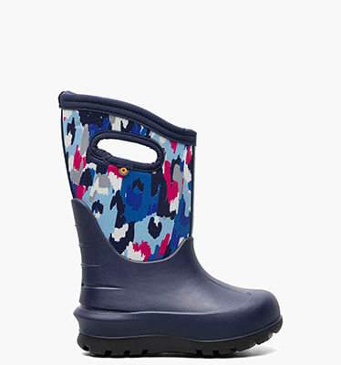 Neo-Classic Ikat Kids' 3 Season Boots in Navy Multi for $69.90