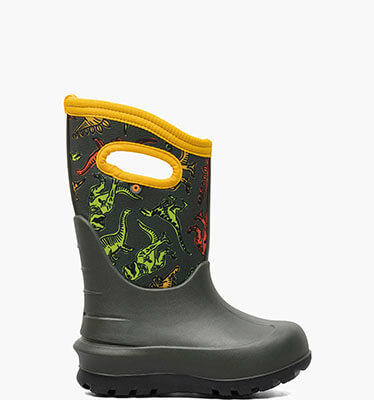 Neo-Classic Super Dino Kids' 3 Season Boots in Dark Green Multi for $69.90