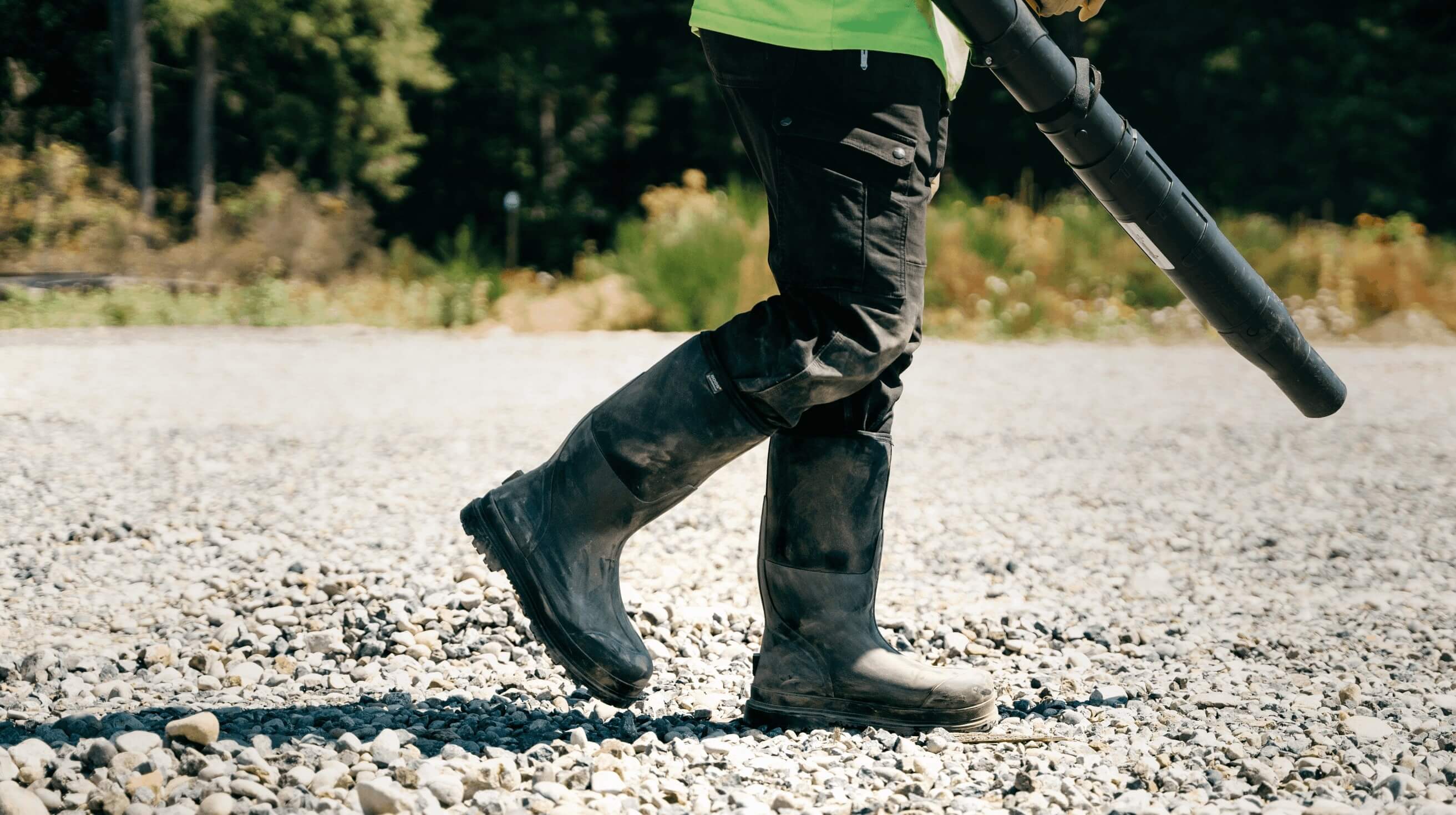 Shop the Men’s Rancher waterproof work boot. The featured product is the Men’s Rancher in Black