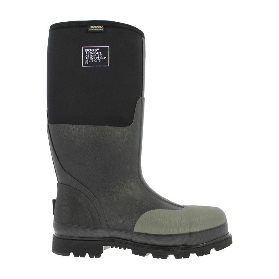 black mens waterproof boots