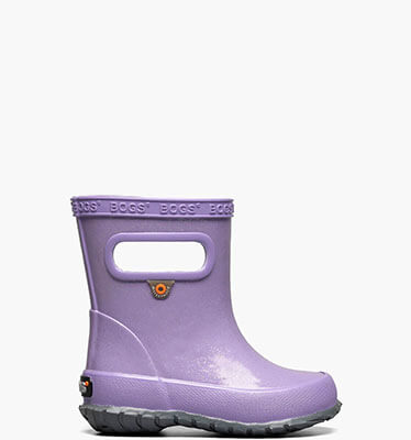 Skipper Glitter Kids' Rain Boots in Lilac for $38.00