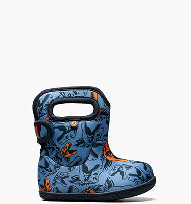Baby Bogs Cool Dinos Toddler Rain Boots in Blue Multi for $52.25