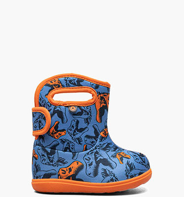 Baby Bogs II Cool Dino Toddler Rain Boots in Blue Multi for $52.25