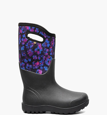 Neo-Classic Petals Women's Farm Boots in Black Multi for $133.00