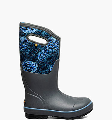 Classic II Perfect Flowers Women's Farm Boots in Dark Gray Multi for $120.00