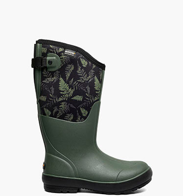 Classic II Adjustable Calf Ferns Women's Farm Boots in Green Multi for $125.00