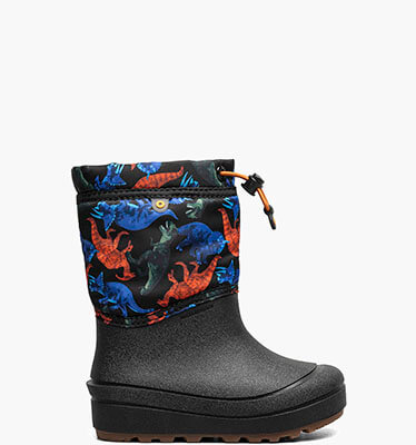 Snow Shell Boot Real Dino Kids' Winter Boots in Black Multi for $65.00