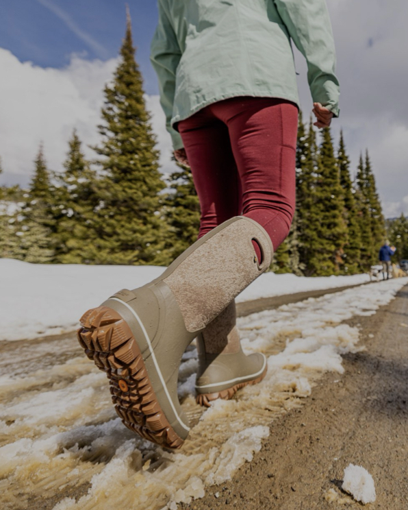 Taupe winter boots online