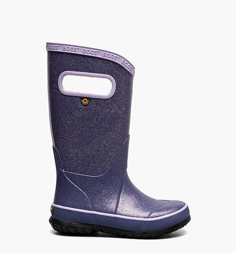 Rainboot Glitter Kids' Rain Boots in Blueberry for $50.00