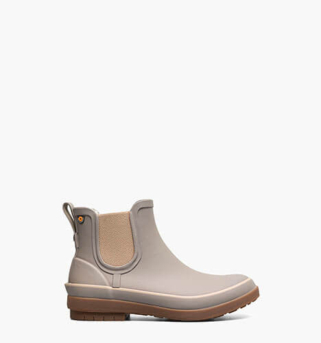 Amanda Chelsea II Women's Slip On Rain Boots in Toffee for $95.00