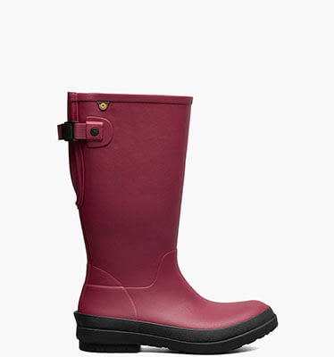 Amanda II Tall (Adjustable Calf) Women's Rain Boots in Cranberry for $90.00