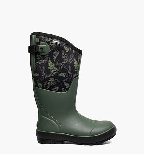 Classic II Adjustable Calf Ferns Women's Farm Boots in Green Multi for $125.00