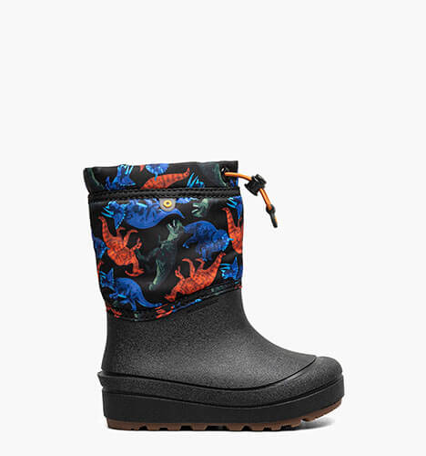 Snow Shell Boot Real Dino Kids' Winter Boots in Black Multi for $65.00