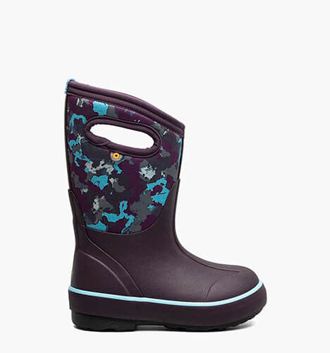 Classic II Camo Texture Kids' 3 Season Boots in Plum Multi for $80.00