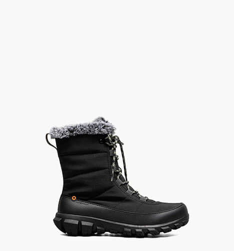 Cedar Quilt Lace Women's Waterproof Boots in Black for $120.00