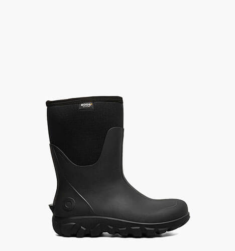 Classic Seamless Mid Men's Farm Boots in Black for $125.00